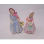 Two Royal Doulton figures - Tootles and Wendy HN 2109