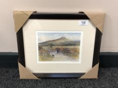 After Tom MacDonald : Roseberry Topping, reproduction in colours, signed in pencil, 13 cm by 18 cm,