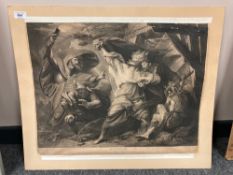 A nineteenth century monochrome print - Shakespeare