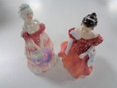 Two Royal Doulton figures - Winsome HN 2220 and Veronica HN 1517