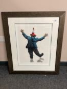 After Alexander Millar : King of the Road, giclee print, numbered 278/295, signed in pencil,