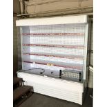 A Framec commercial shop display fridge, width 188cm,