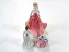 Three Royal Doulton figures, Rosie HN4094,