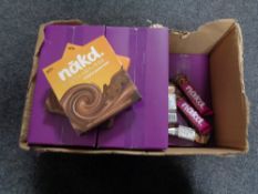 A box containing Naked bars.