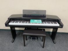 A Yamaha Clavinova CVP.