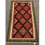 A Maimana kilim 134 cm x 80 cm