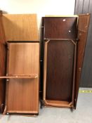 A Stag Minstrel double door wardrobe (dismantled)