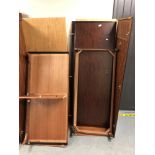 A Stag Minstrel double door wardrobe (dismantled)