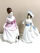 Two Royal Doulton figures,