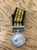 An Ashantee Medal with clasp Coomassie (possibly a copy) CONDITION REPORT: This