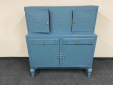 A painted buffet back sideboard