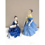 Two Royal Doulton figures,