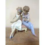 A Lladro figure - A poem for my girl,