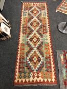 A Choli kilim runner 200 x 67 cm.