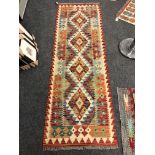 A Choli kilim runner 200 x 67 cm.