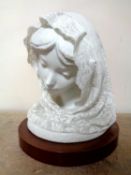A Lladro figure 'Small bust with vale' 1539 (as found) CONDITION REPORT: Numerous