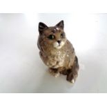 A Beswick figure of a cat,