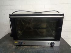 A Buffalo stainless steel commercial counter top oven