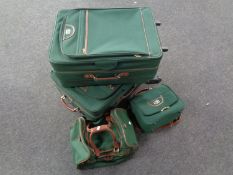 A four piece Antler luggage case set.