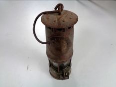 An Eccles Protector miner's lamp type D