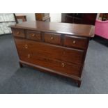 A Stag Minstrel six drawer chest