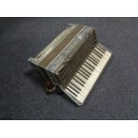 A 20th century Soprani piano accordion.