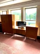 A mid 20th century three piece Lebus bedroom suite