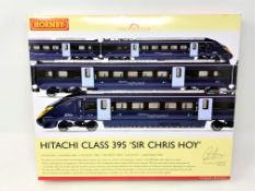 Hornby : R3185 Hitachi Class 395 'Sir Chris Hoy' Train Pack, boxed.