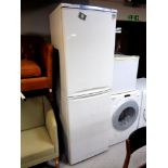 A Beko frost free upright fridge freezer