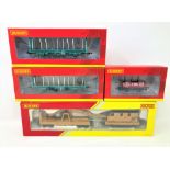 Hornby : R6369 Breakdown Crane, R6696 4 Plank Wagon Coltness Co.