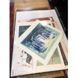 Carlo R* (20th century) A group of six chromo lithographic artist's proofs,