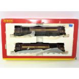 Hornby : R2411 EWS CO CO Class 58 Diesel Electric Locomotive Set, boxed.