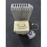 A Dragon oil filled radiator together with a thermal fan and a dehumidifier.