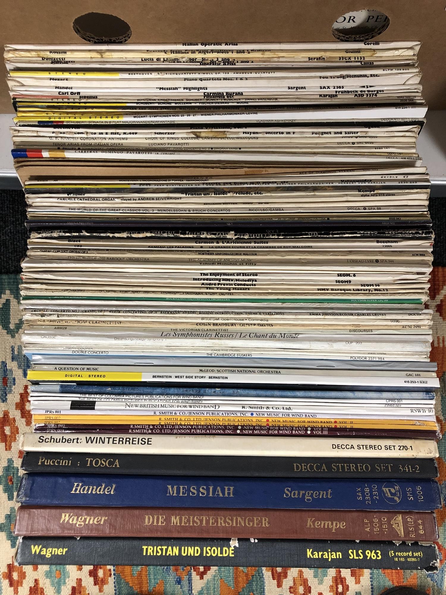 A box of vinyl LP records - classical - Image 2 of 4