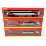 Hornby : R4752 Virgin Mk 3 1st Class Coach '41159', R4753 Virgin Mk 3 Buffet Car '40708' (X2),