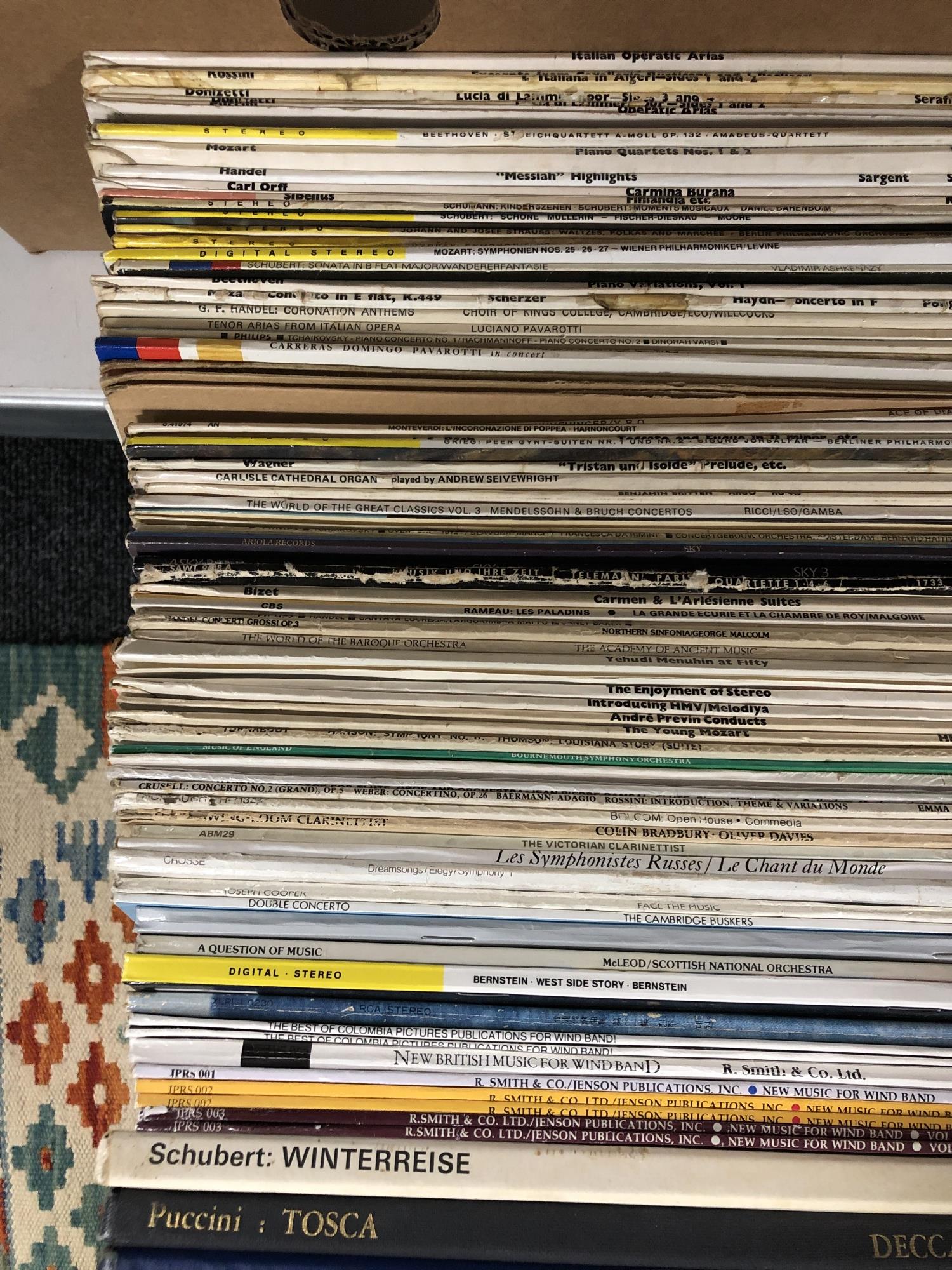 A box of vinyl LP records - classical - Image 3 of 4