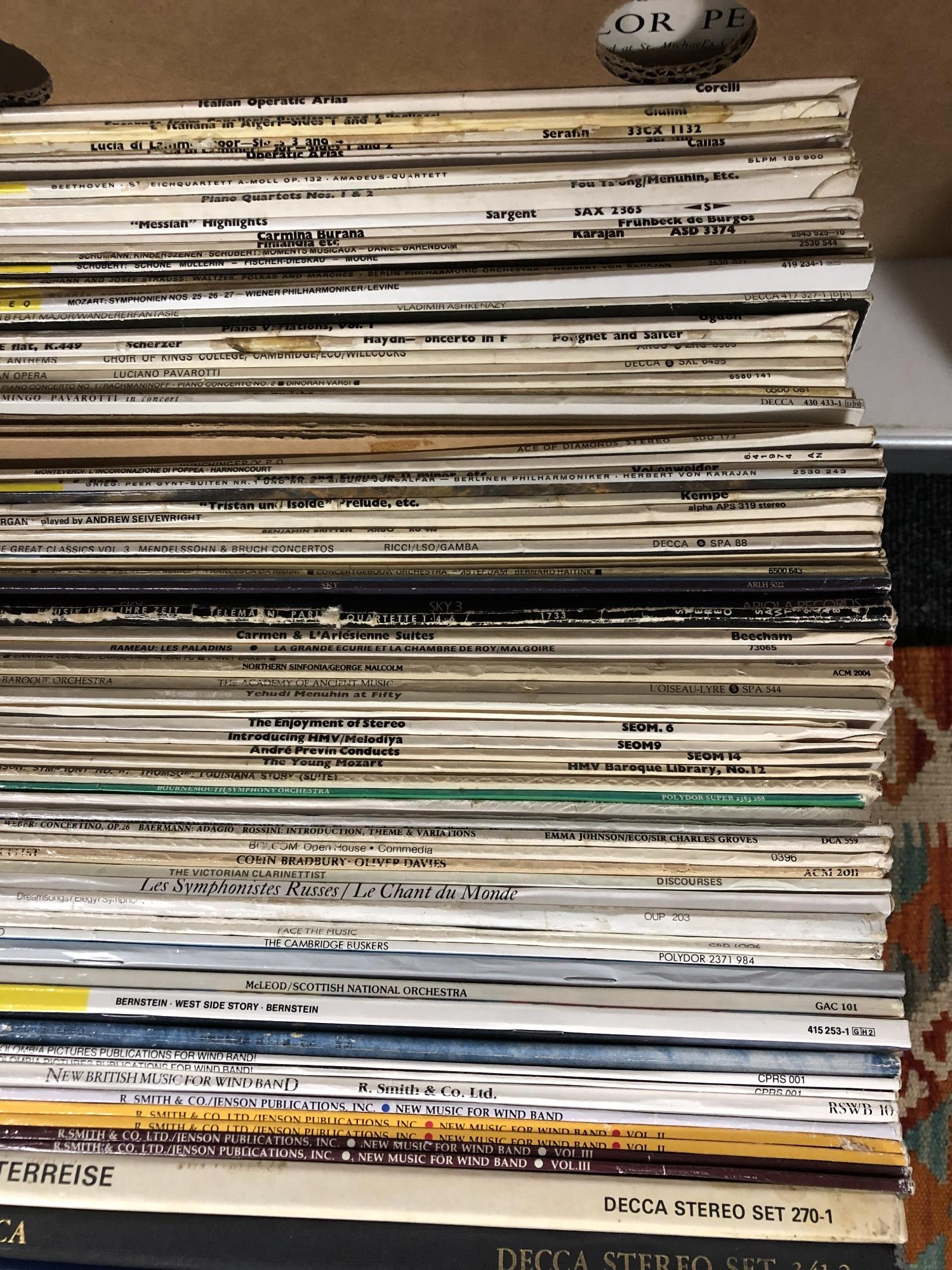 A box of vinyl LP records - classical - Image 4 of 4