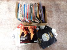 A box of 45's mainly 1960's - Walker Brothers,