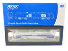 Dapol : Class 68 Diesel Electric Locomotive 68006 'Daring' Scotrail Livery, boxed.