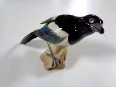 A Beswick figure of a Magpie.