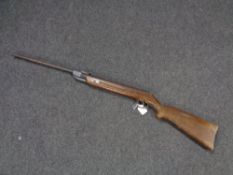 A 20th century German Diana Mod. 27 air rifle.