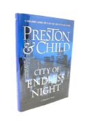 Douglas Preston & Lincoln Child ' City of Endless Night', signed edition.