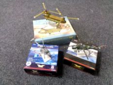 Three boxed Corgi Aviation Archive die cast helicopters, AA39002 Westland, WG-13 Lynx Mk VIII -202,
