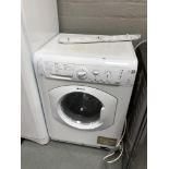 A HotPoint Aquarius washing machine