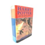 Harry Potter and the Goblet of Fire, Bloomsbury, First Edition, ISBN 0 7475 4624 X,