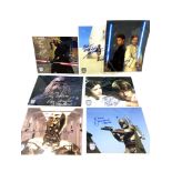 A collection of signed photographs relating to Star Wars and others including- Jeremy Bulloch (Boba