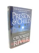 Douglas Preston & Lincoln Child 'Crooked River', signed edition.