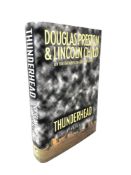 Douglas Preston & Lincoln Child ' Thunderhead', signed edition.