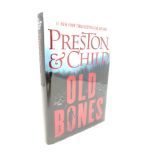 Douglas Preston & Lincoln Child ' Old Bones', signed edition.