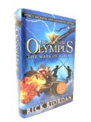 Rick Riordan 'Heroes of Olympus The Mark of Athena', signed edition.